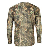 Maxbell Hunting Fishing Men Camouflage Long Sleeve Fast Dry Camo T-Shirt Shirt  L