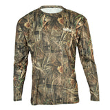 Maxbell Hunting Fishing Men Camouflage Long Sleeve Fast Dry Camo T-Shirt Shirt  L