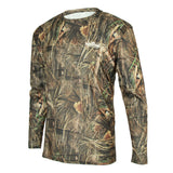 Maxbell Hunting Fishing Men Camouflage Long Sleeve Fast Dry Camo T-Shirt Shirt  L