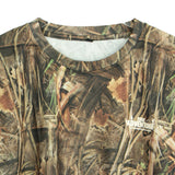 Maxbell Hunting Fishing Men Camouflage Long Sleeve Fast Dry Camo T-Shirt Shirt  L