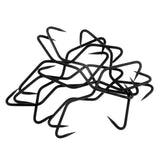 Maxbell High Carbon Steel Fishing Butterfly Hook Turtle Hooks L