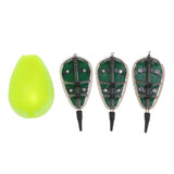 Maxbell Inline Method Feeder Carp Fishing Feeder + Mould Set 40gx2 + 50gx1