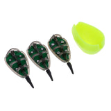 Maxbell Inline Method Feeder Carp Fishing Feeder + Mould Set 40gx2 + 50gx1