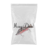 Maxbell 10cm Jointed Fishing Lure Bait Bass Crank Minnow Swimbait Life Like F4JA-02