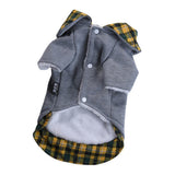 Maxbell Dog Autumn Winter Warm Cotton Coat For Small Medium Dogs Puppies Yellow-M