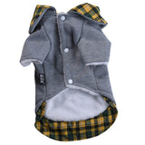 Maxbell Dog Autumn Winter Warm Cotton Coat For Small Medium Dogs Puppies Yellow-M
