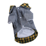 Maxbell Dog Autumn Winter Warm Cotton Coat For Small Medium Dogs Puppies Yellow-M
