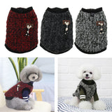 Maxbell Pet Dog Autumn Winter Jacket Warm Coat Puppy Clothes Apparel dark red