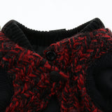 Maxbell Pet Dog Autumn Winter Jacket Warm Coat Puppy Clothes Apparel dark red