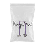 Maxbell Door Bells for Dog Potty Training Dog Housetraining Adjustable Length Purple