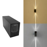 Maxbell 6W Narrow Beam LED Waterproof Wall Lamp Up & Down Lighting Decor Warm White