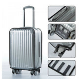 Maxbell Clear Color Travel Carry On Luggage Cover Suitcase Protector Fits 20-30inch 24inch