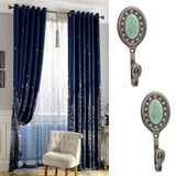 Maxbell 2-Piece Window Curtain Hooks Drapery Tieback Tassels Holdback Hangers Bronze