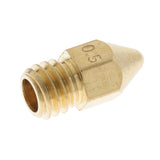 Maxbell Brass Extruder Nozzle Head Printhead for 1.75mm Filament 3D Printers 0.5mm