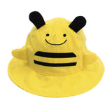 Maxbell Baby Cartoon Sun Visor Hat Cap Summer Beach Hat for Toddler Kids Bee 52cm