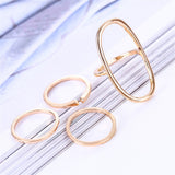 Maxbell Women Hollow Band Bohemian Mid Midi Above Stack Knuckle Finger Rings Silver