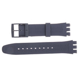 Maxbell 19mm Silicone Rubber Replacement Watch Bands Waterproof Gray 1