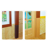 Maxbell 1.2m-Baby Safety Table Edge Corner Anti-crash Wall Guard Cushion Brown
