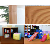 Maxbell 1.2m-Baby Safety Table Edge Corner Anti-crash Wall Guard Cushion Brown