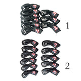 Maxbell 9/11 Pieces Golf Club Head Cover Iron Putter Headcover Protect Sleeve 9Pcs