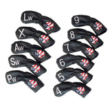 Maxbell 9/11 Pieces Golf Club Head Cover Iron Putter Headcover Protect Sleeve 11Pcs