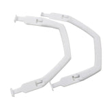 Maxbell Set of 2pcs Replacement Ear Loops Ear Slings  Hockey Helmet Ear Loops White