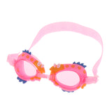 Maxbell Kids Cartoon Swimming Goggles Water Sport Eyewear Silicone Glasses Pink