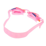 Maxbell Kids Cartoon Swimming Goggles Water Sport Eyewear Silicone Glasses Pink