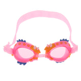 Maxbell Kids Cartoon Swimming Goggles Water Sport Eyewear Silicone Glasses Pink