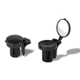 Maxbell MTB Road Bike Rearview Mirror Handlebar End Stopper Flexible Rotate Mirror