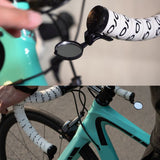 Maxbell MTB Road Bike Rearview Mirror Handlebar End Stopper Flexible Rotate Mirror