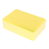 Maxbell Yoga Block High Density EVA Foam Block Fitness Exercise Tool Yellow