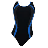 Maxbell Womens One Piece Swimsuits Racing Training Sports Athletic Swimwear S