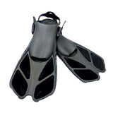 Maxbell Compact Swimming Snorkeling Training Short Fins Soft Swim Dive Flippers L XL