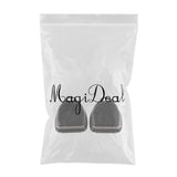 Maxbell 2PCS Teeth Guard Box Denture Storage Case for Boxing Martial Art Black