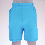 Maxbell Ski Hip Pad Shorts Skateboarding Butt Protective Gear for Kids Blue M