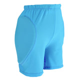 Maxbell Ski Hip Pad Shorts Skateboarding Butt Protective Gear for Kids Blue M