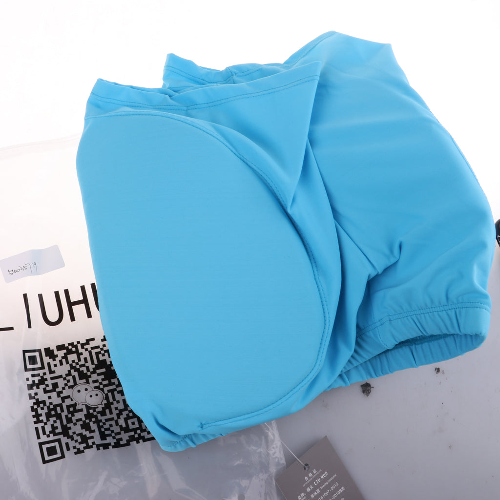 Maxbell Ski Hip Pad Shorts Skateboarding Butt Protective Gear for Kids Blue M