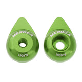 Maxbell 2 Pcs Bicycle Bike Wheel Hub Safety Hook for Kids Balance Sliding Bike  Green