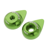 Maxbell 2 Pcs Bicycle Bike Wheel Hub Safety Hook for Kids Balance Sliding Bike  Green