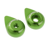 Maxbell 2 Pcs Bicycle Bike Wheel Hub Safety Hook for Kids Balance Sliding Bike  Green