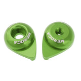 Maxbell 2 Pcs Bicycle Bike Wheel Hub Safety Hook for Kids Balance Sliding Bike  Green