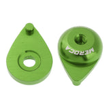 Maxbell 2 Pcs Bicycle Bike Wheel Hub Safety Hook for Kids Balance Sliding Bike  Green