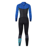 Maxbell Women Full Body Wetsuit UPF 50+ Scuba Diving Surf Rash Guard Royal Blue L