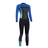 Maxbell Women Full Body Wetsuit UPF 50+ Scuba Diving Surf Rash Guard Royal Blue L