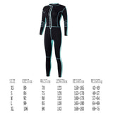 Maxbell Women 3mm Neoprene Scuba Diving Wetsuit Full Body Sports Suit Swimsuit XS