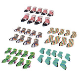 Maxbell 9 Pcs Cotton Golf Iron Head Covers Head Covers Driver Protective Cover 01