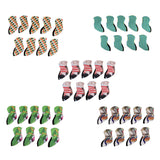 Maxbell 9 Pcs Cotton Golf Iron Head Covers Head Covers Driver Protective Cover 01