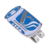 Maxbell Alloy Golf Magnetic Hat Clip with Ball Marker Golfer Accessories C248 Blue