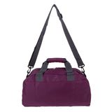 Maxbell Waterproof Yoga Duffel Bag for Ballet Dance Sports Gym Travel Purple   M